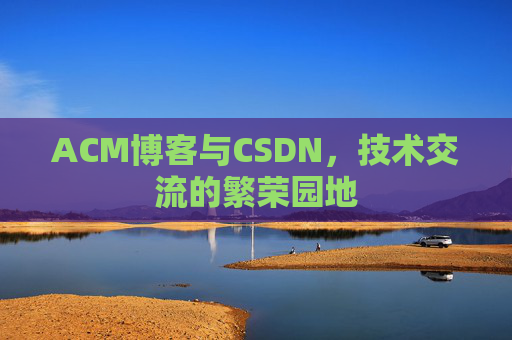ACM博客与CSDN，技术交流的繁荣园地